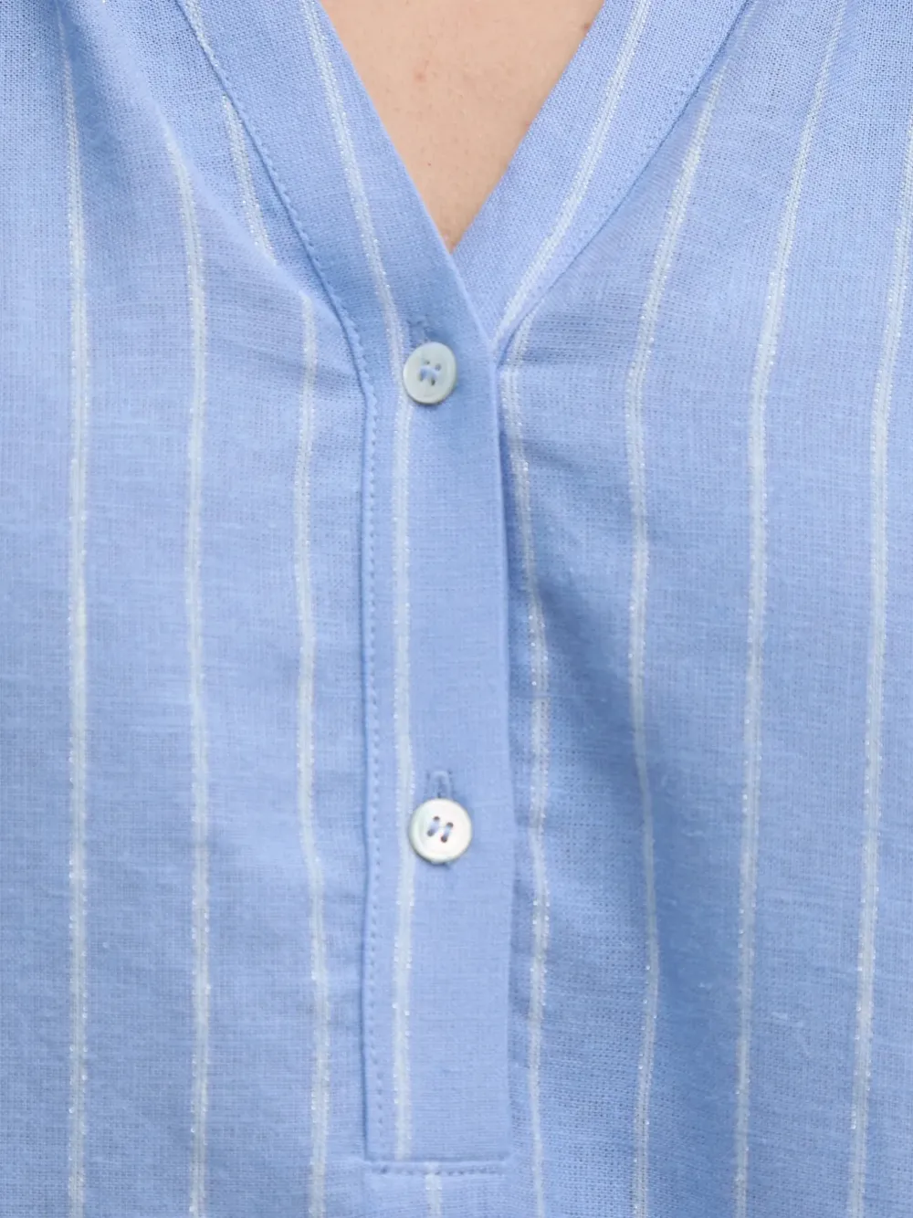 Mos Mosh Gestreepte blouse Blauw