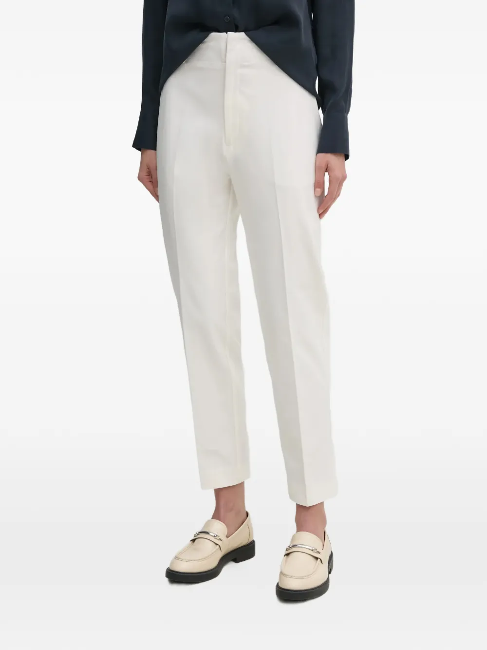 Mos Mosh cropped tailored trousers - Toni neutri