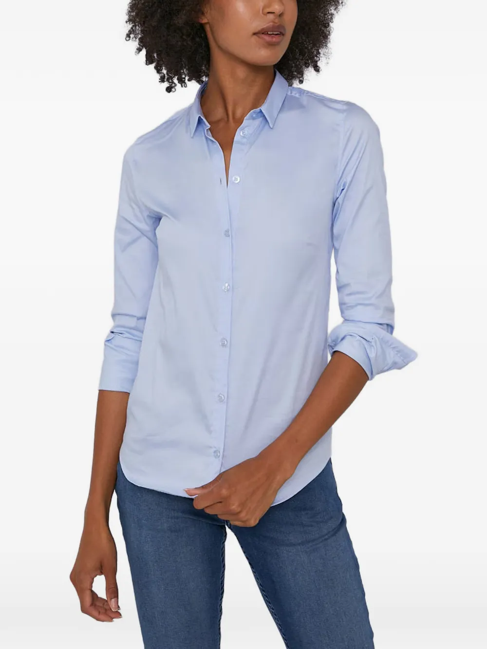 Mos Mosh Tilda long-sleeved fitted shirt