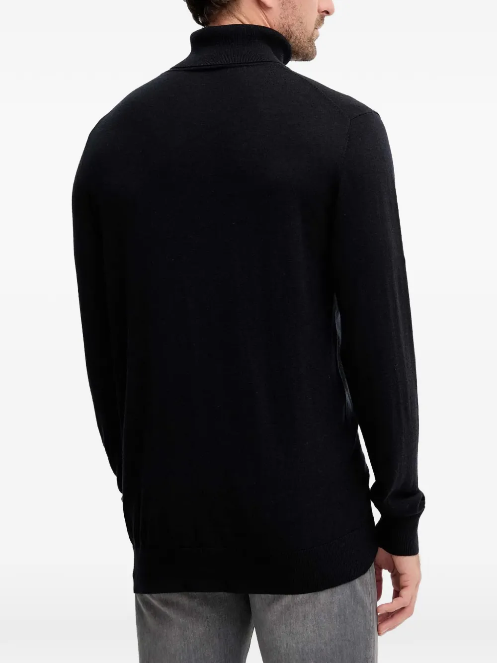  Mos Mosh Adam Roll-neck Sweater - Black 