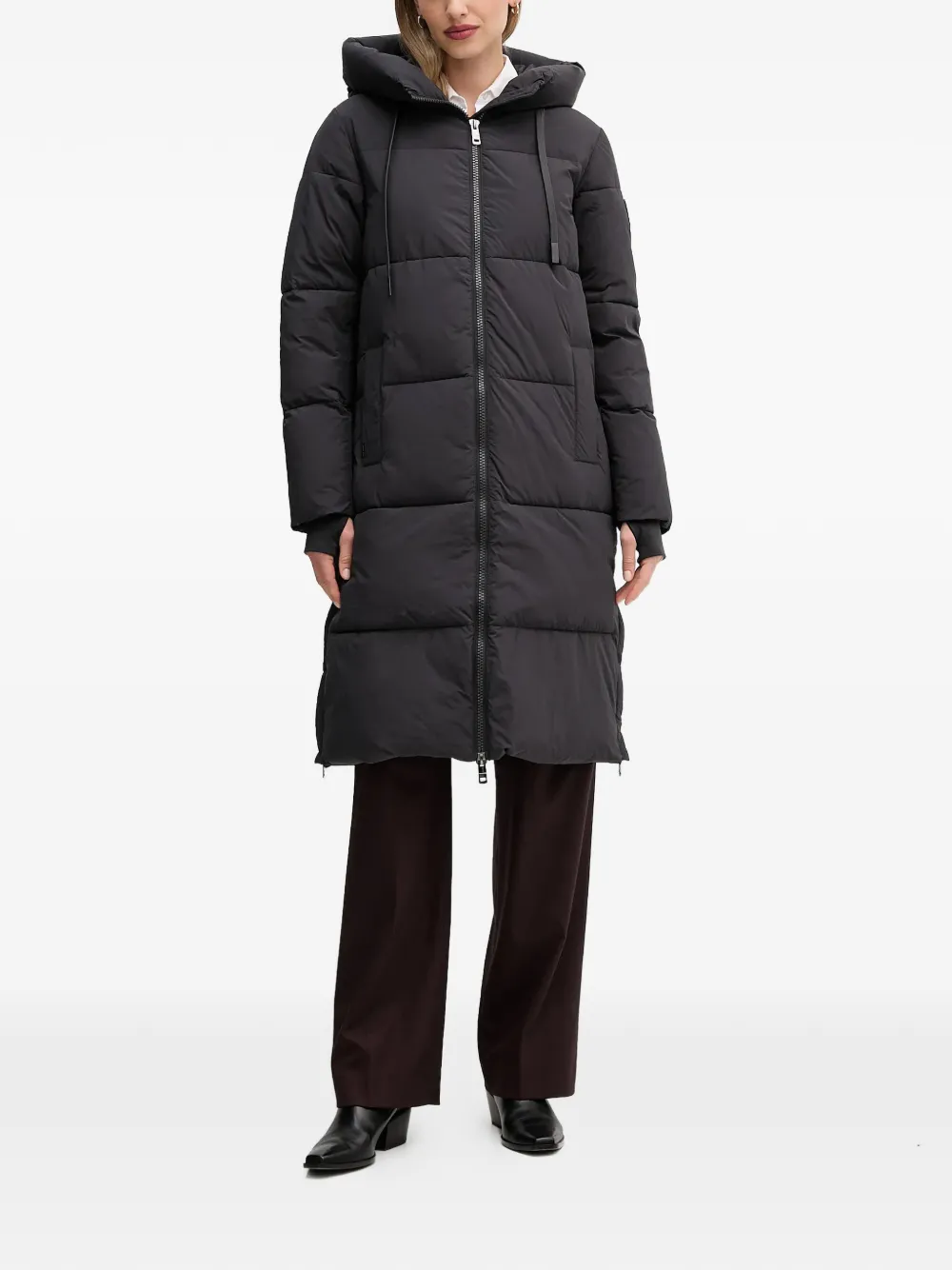 Mos Mosh Terma hooded padded coat - Nero