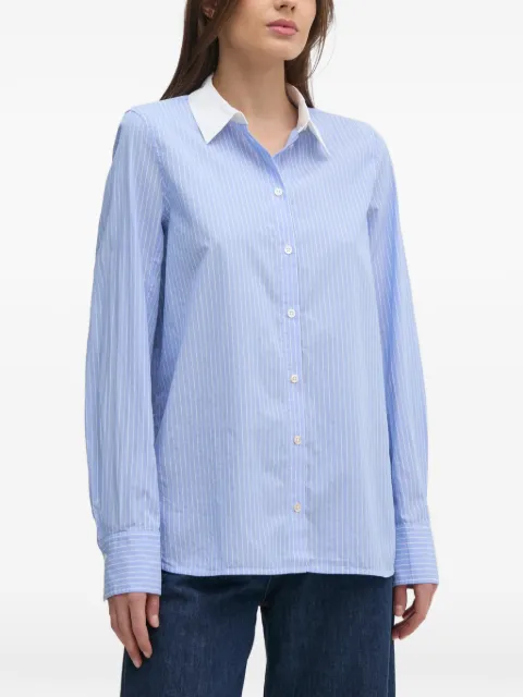 Mos Mosh camisa con botones y rayas estampadas