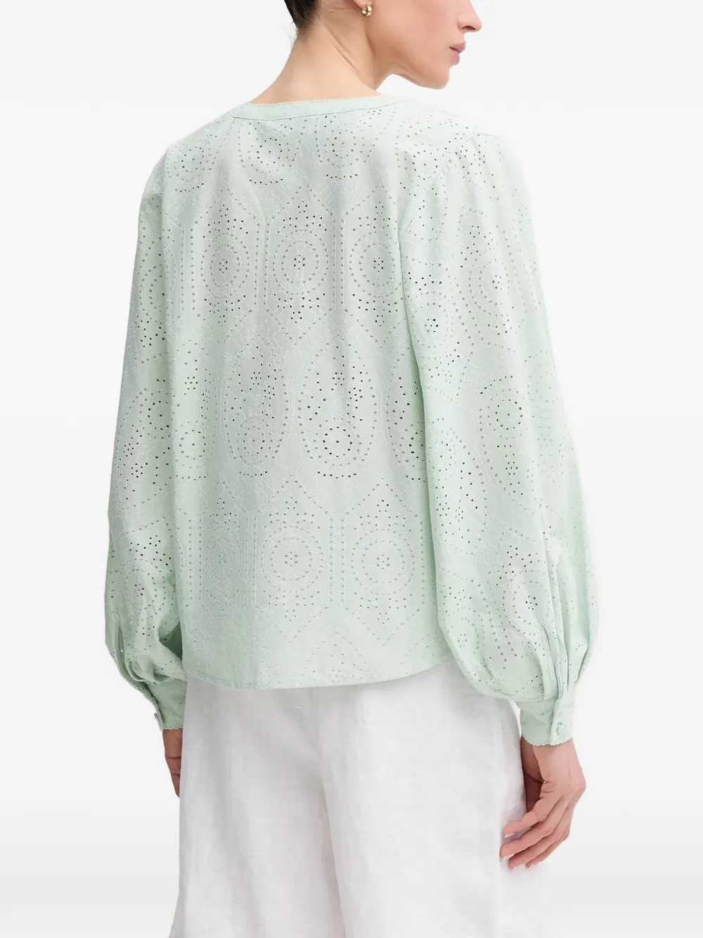  Mos Mosh V-neck Top - Green 