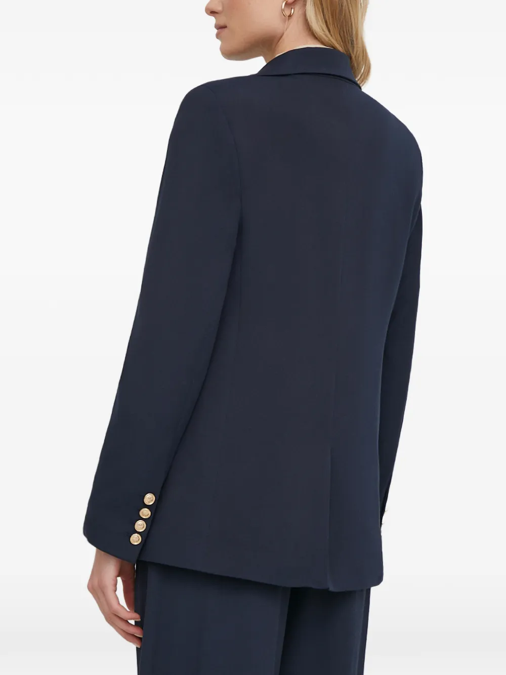  Mos Mosh Single-breasted Blazer - Blue 