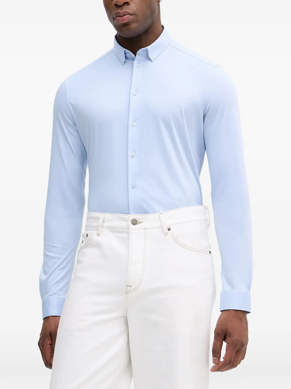 Mos Mosh Marco buttoned shirt - Blu