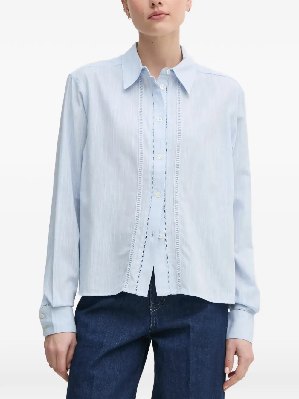 Mos Mosh button-down shirt - Blu