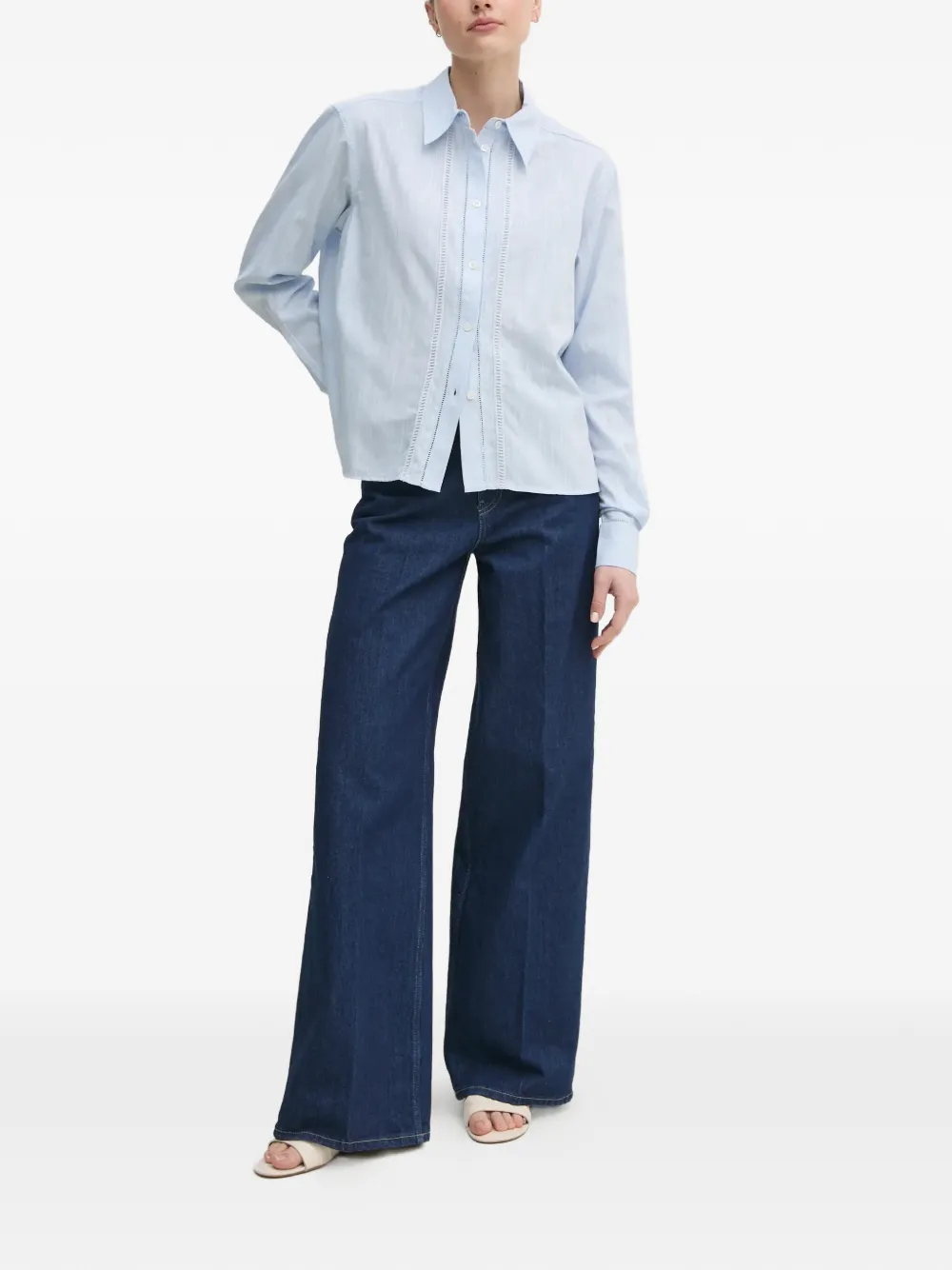  Mos Mosh Button-down Shirt - Blue 