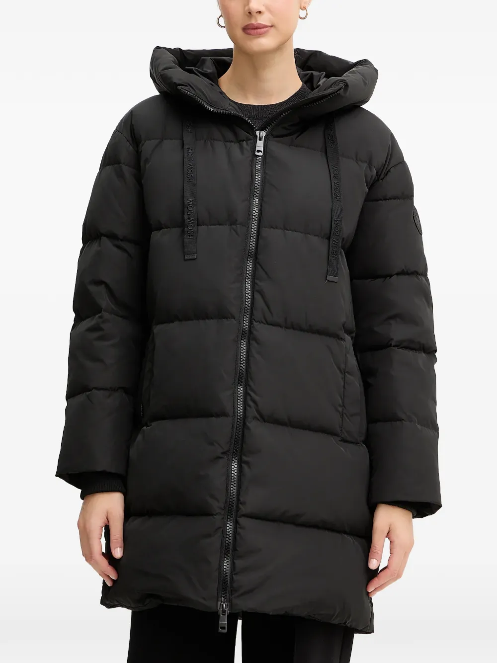 Mos Mosh Nova hooded padded coat - Nero
