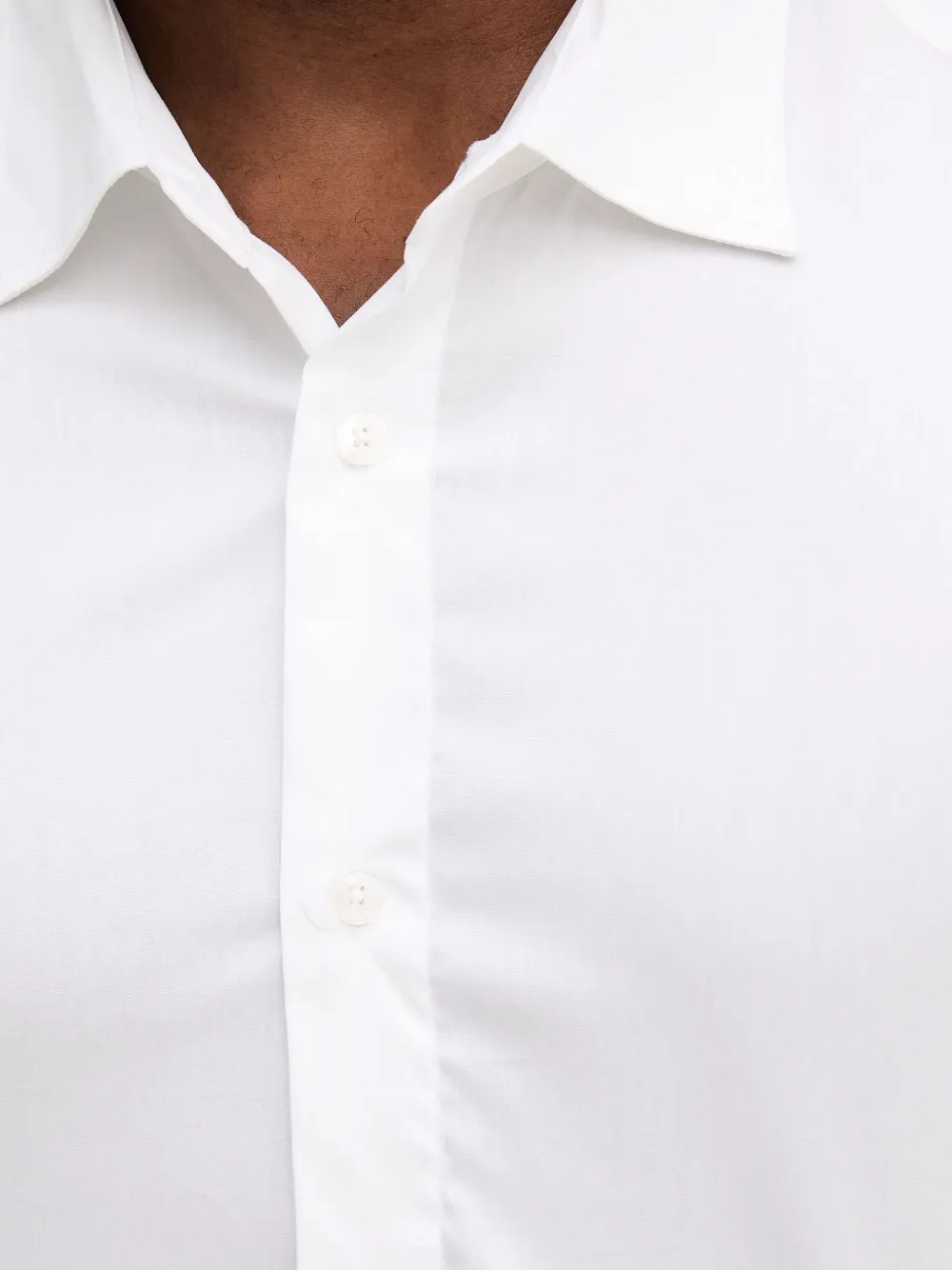 Mos Mosh Button-up overhemd Wit