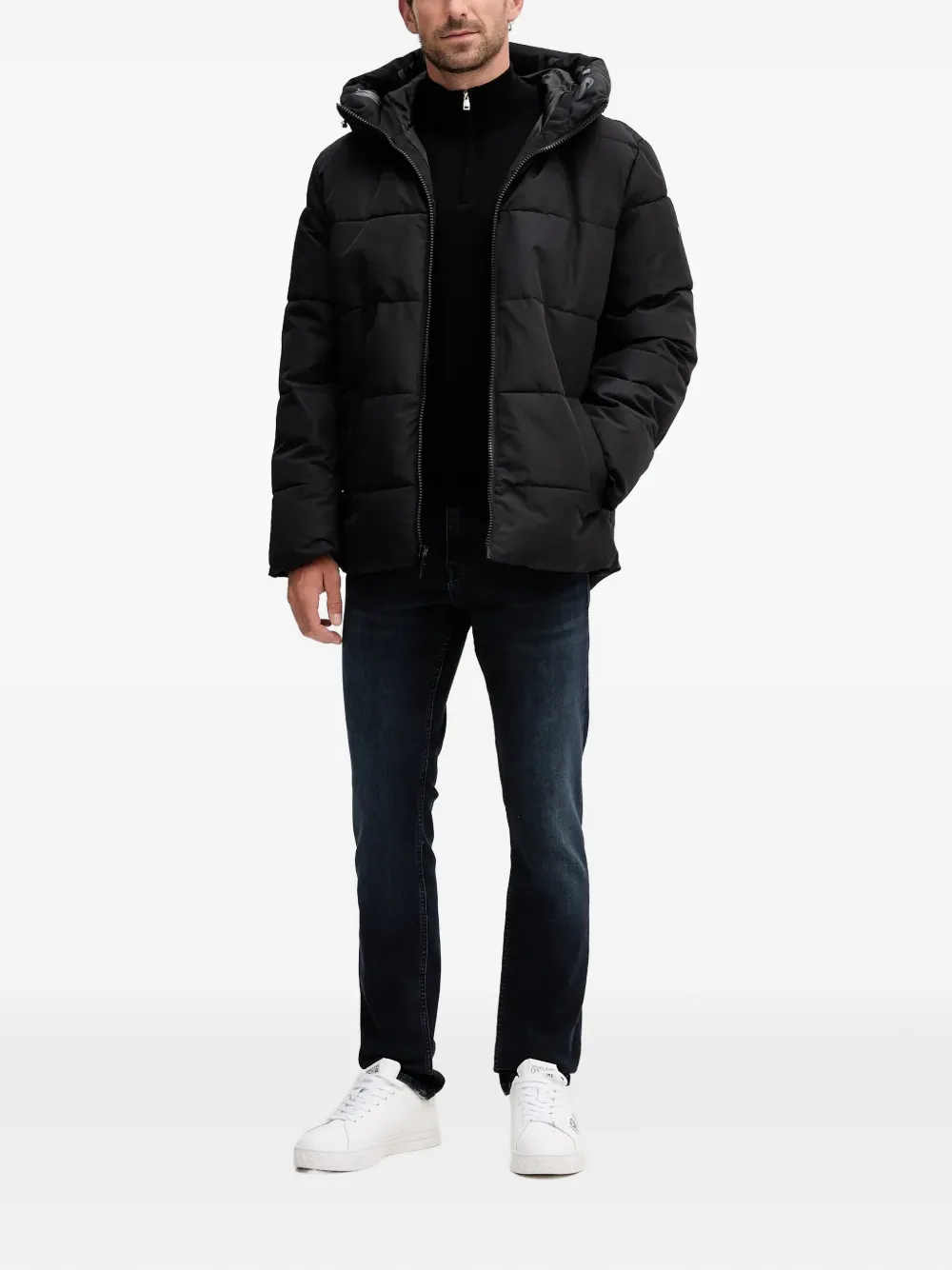  Mos Mosh Mmgadam Half-zip Sweater - Black 