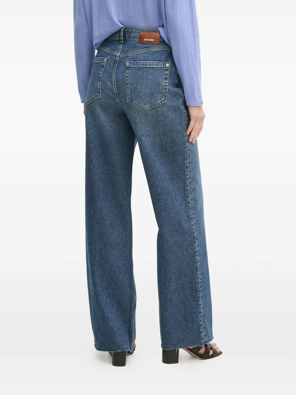  Mos Mosh Mmrelee Chrome Embellished Jeans - Blue 