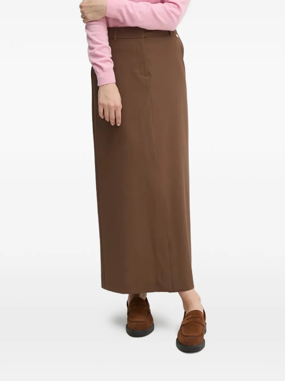 Mos Mosh MMHulya Roy maxi skirt - Marrone