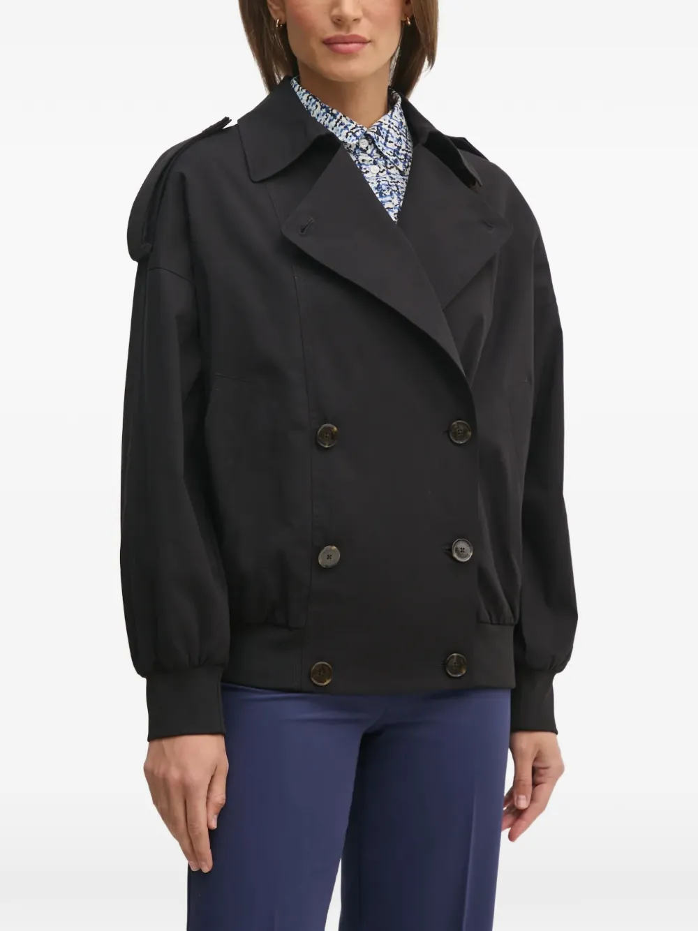 Mos Mosh Zabi double-breasted jacket - Nero