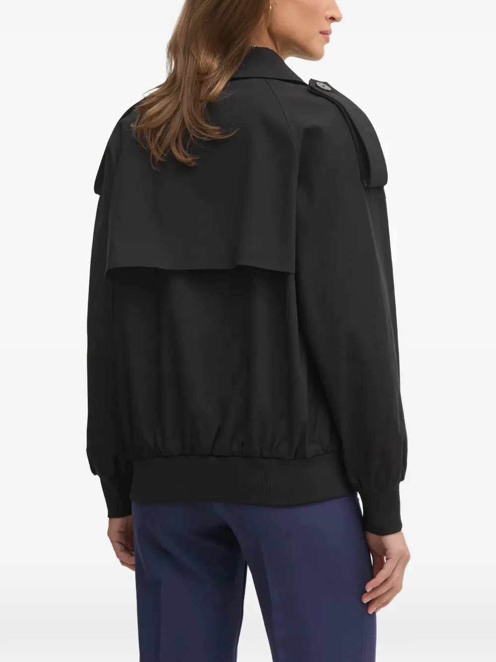  Mos Mosh Zabi Double-breasted Jacket - Black 