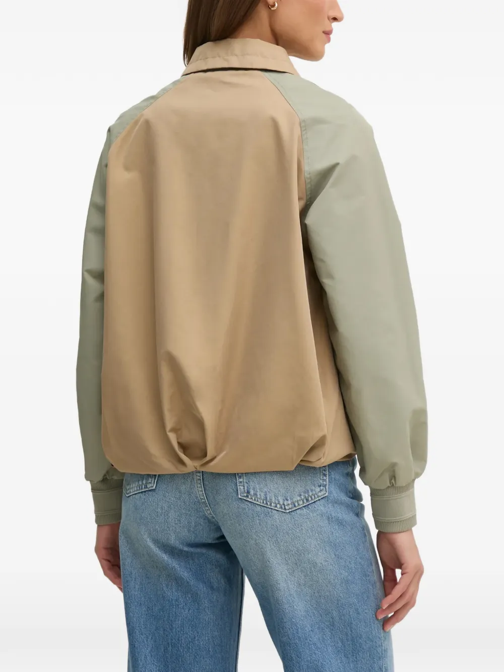  Mos Mosh Colourblock Zip-up Jacket - Neutrals 
