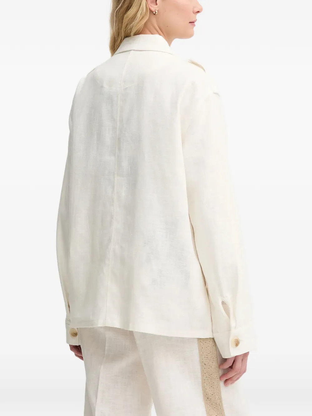  Mos Mosh Mmalfea Flap-pocket Jacket - Neutrals 