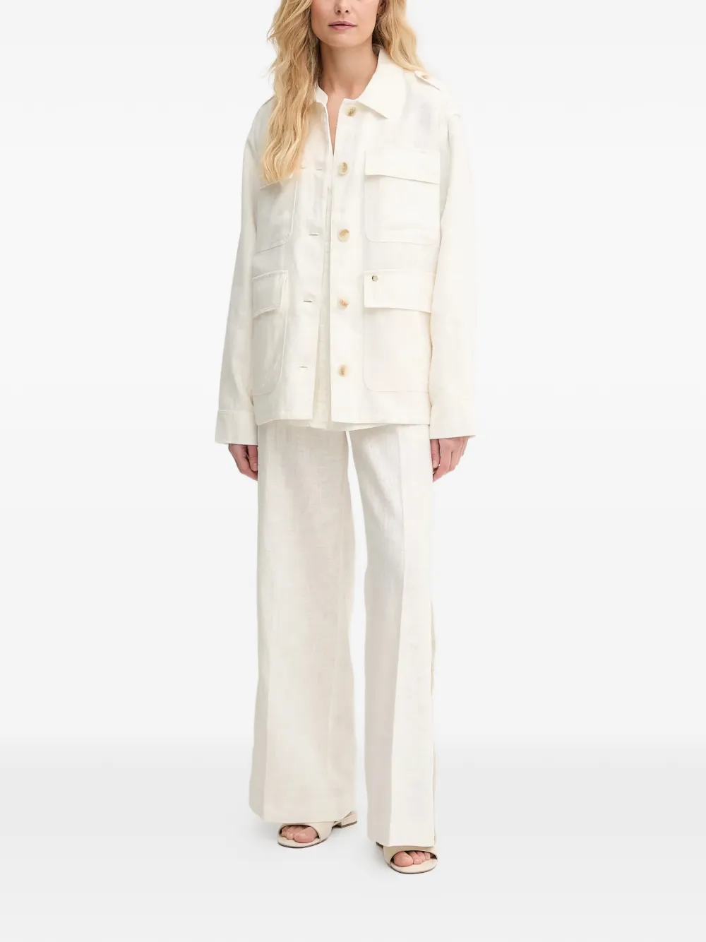  Mos Mosh Mmalfea Flap-pocket Jacket - Neutrals 