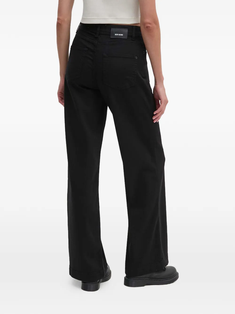  Mos Mosh Mmdara Deluxe Flared Jeans - Black 