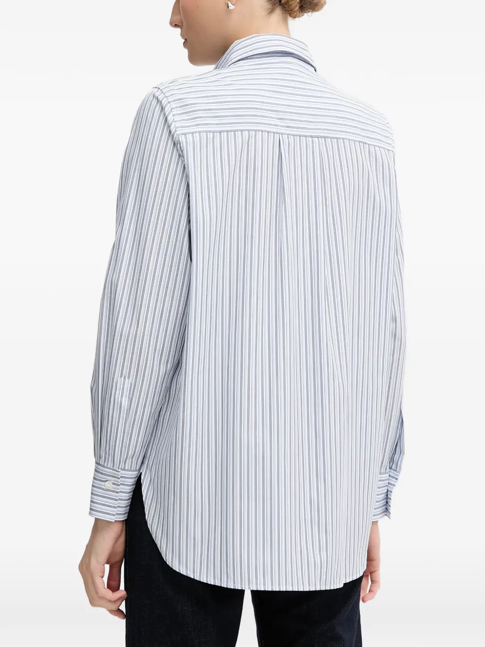 Mos Mosh MMElinda gestreepte blouse Wit