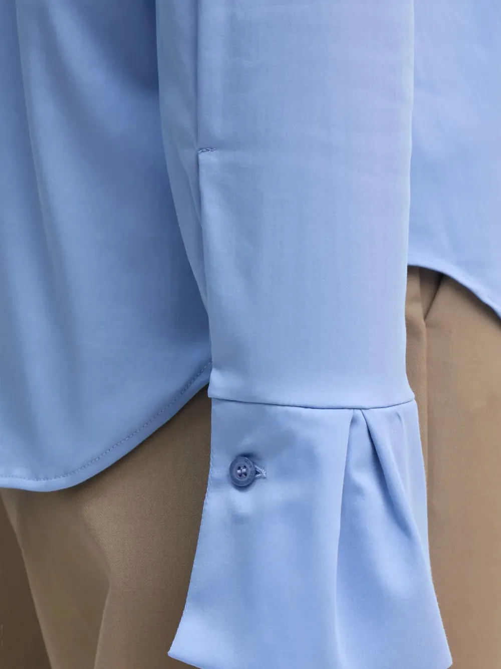 Mos Mosh MMMatthea button-down blouse Blauw
