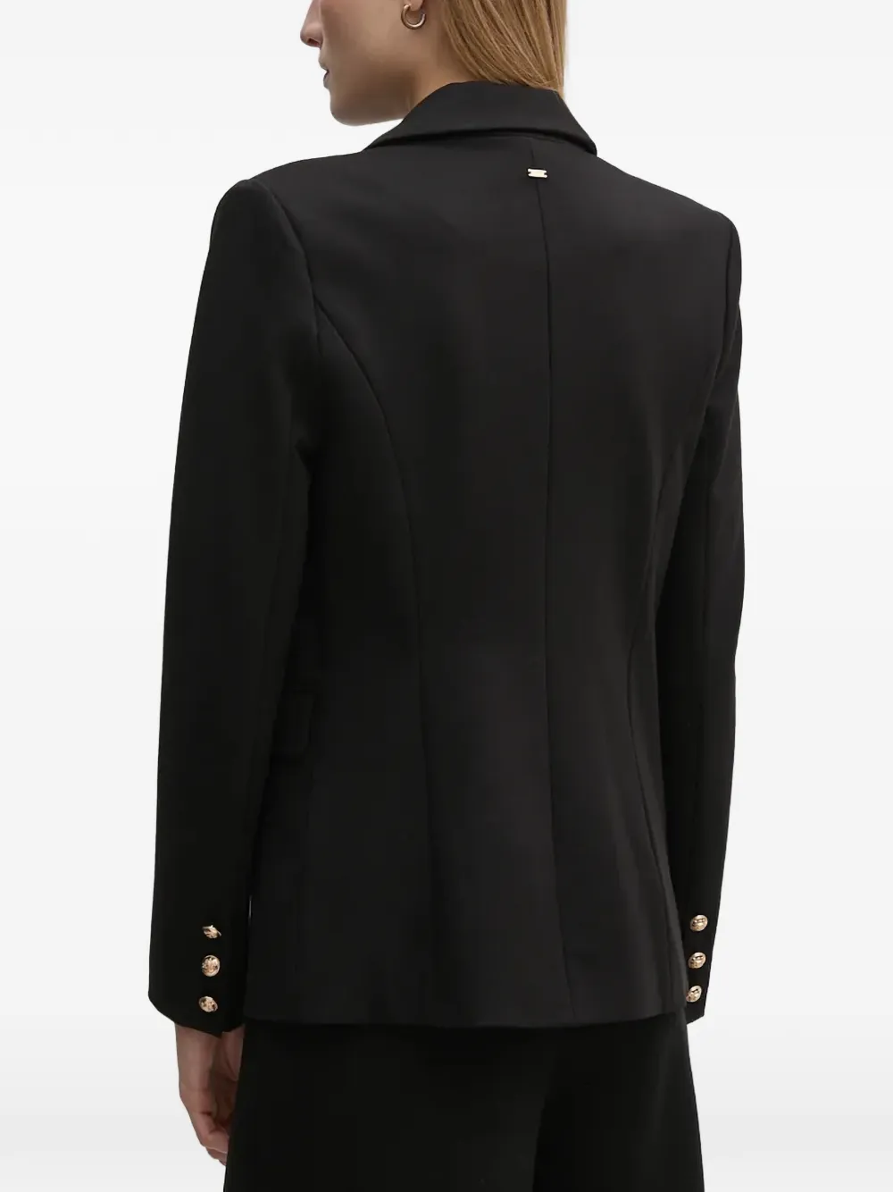  Gaudi Double-breasted Blazer - Black 