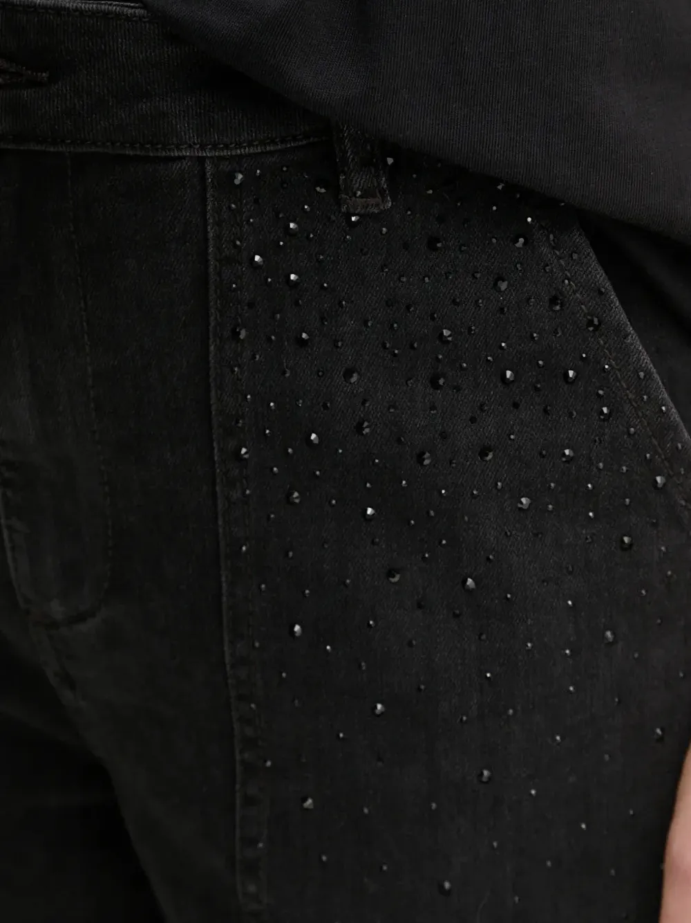 Gaudi High waist jeans Zwart