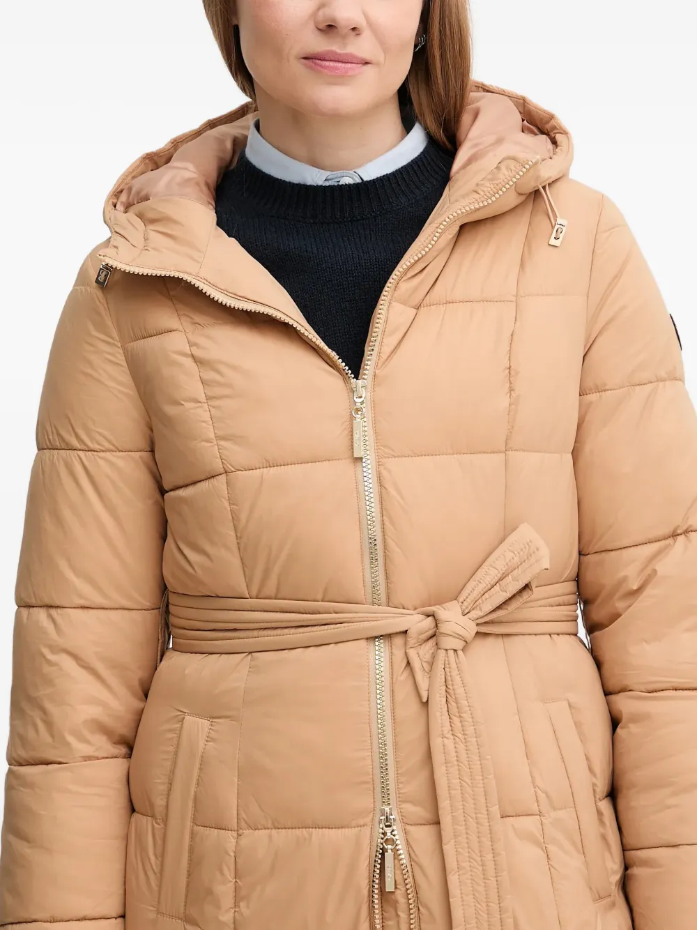 Gaudi Jas met capuchon Beige