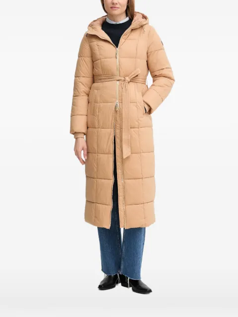 Gaudi hooded belt coat