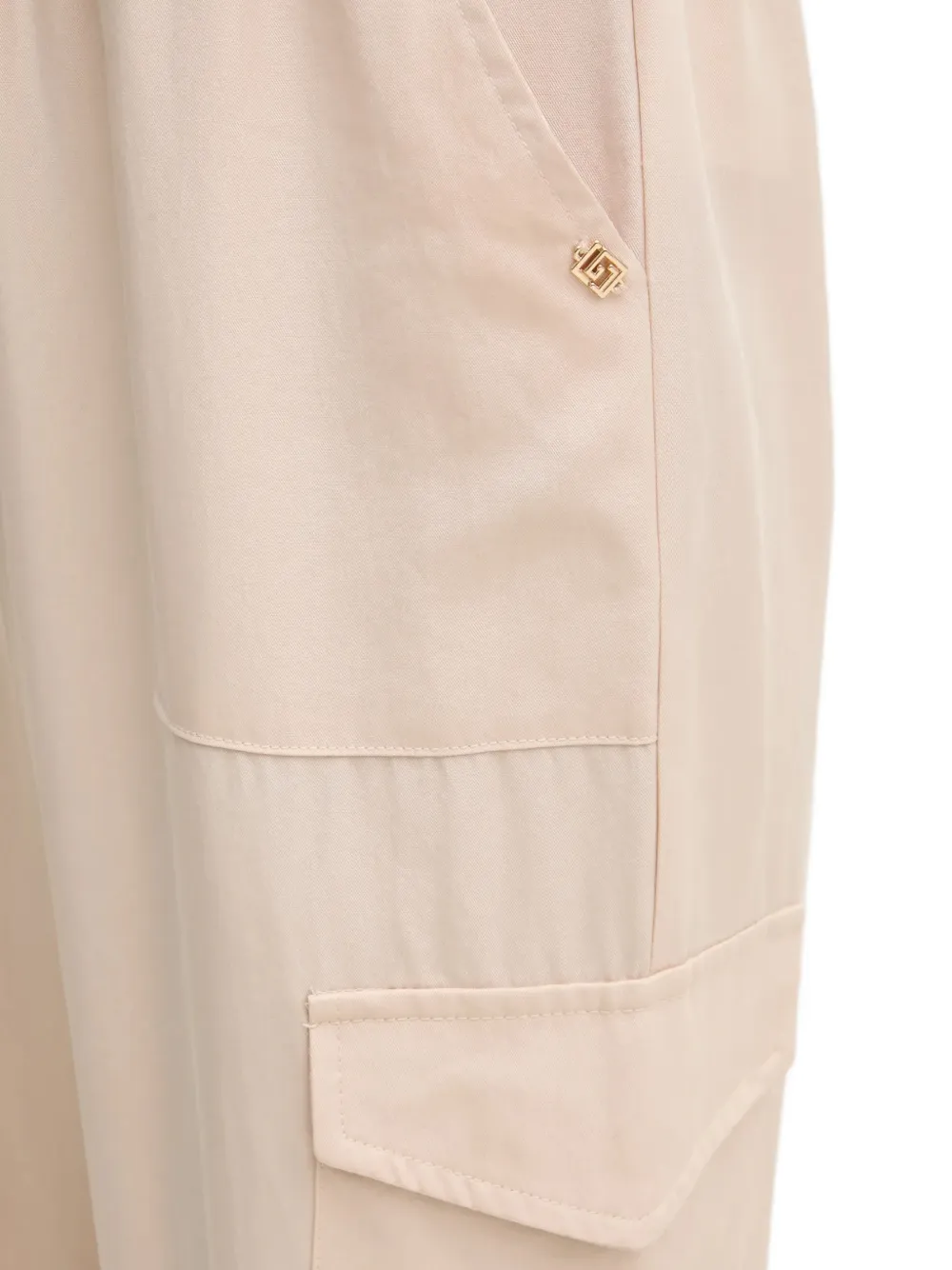Gaudi Pocket broek met trekkoord Beige