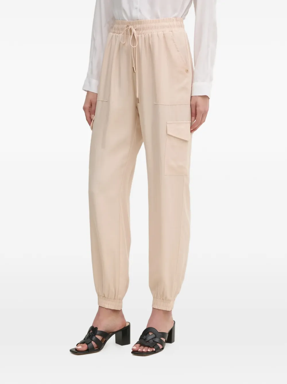 Gaudi pocket drawstring trousers - Toni neutri