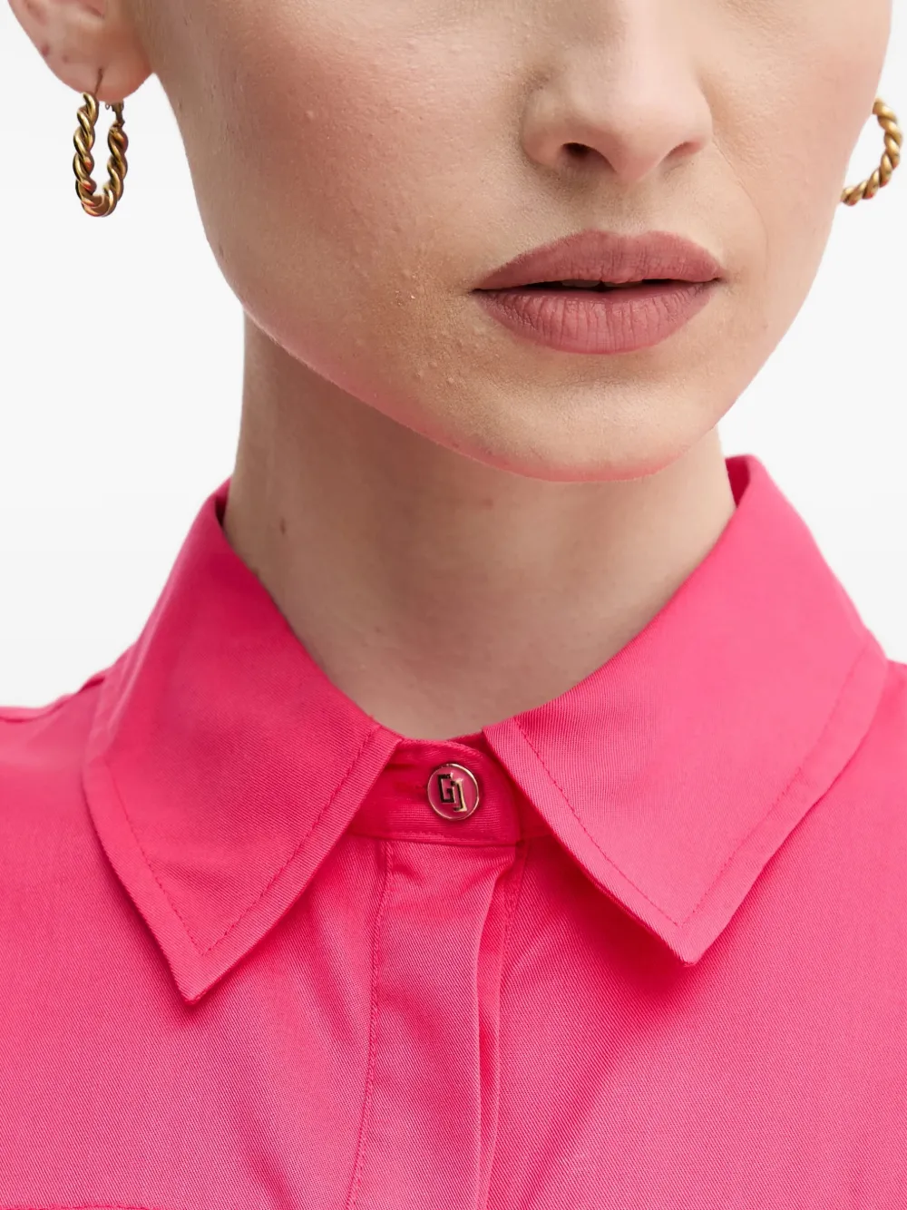 Gaudi Blouse met borstzak Roze