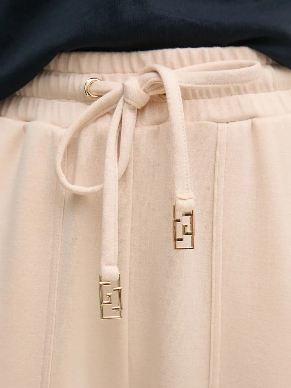 Gaudi Broek met trekkoord Beige