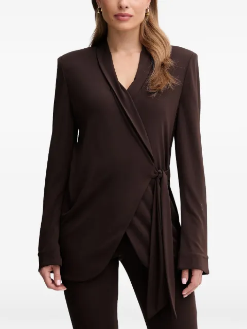 Gaudi tie-waist blazer