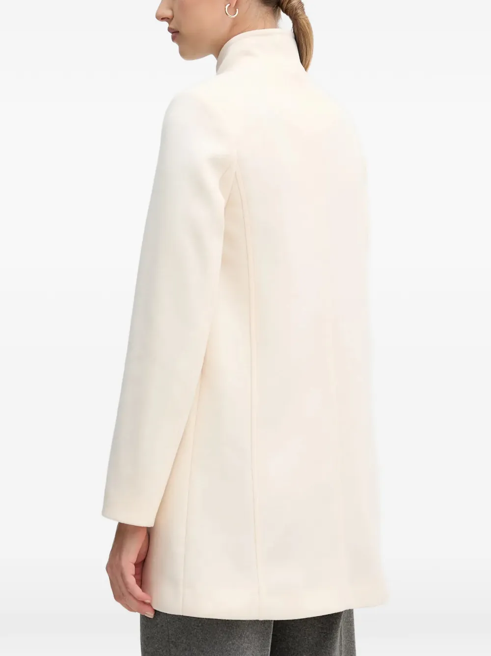  Gaudi Button Double-breasted Coat - Neutrals 