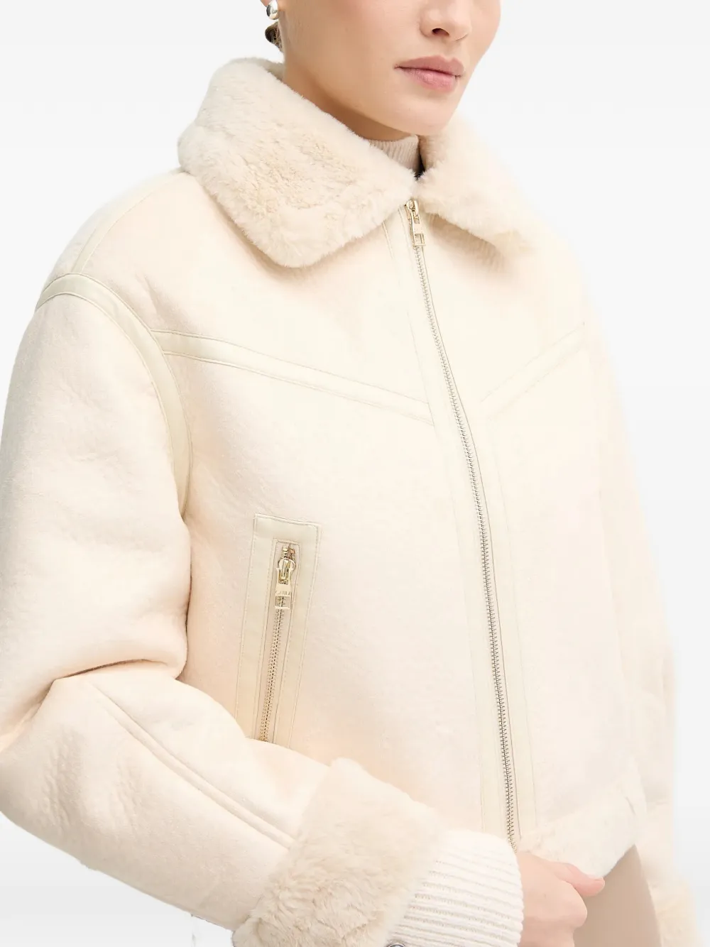 Gaudi ジップアップ ジャケット | ニュートラル | FARFETCH JP