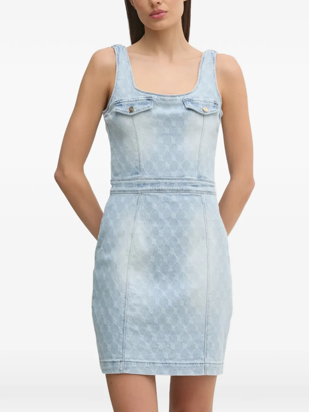 Gaudi denim dress - Blu