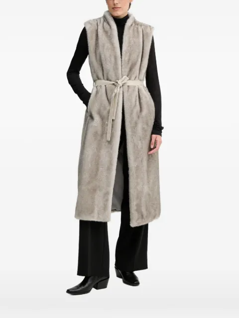 Gaudi tie belt jacket