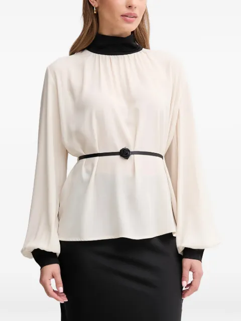 Gaudi roll neck blouse