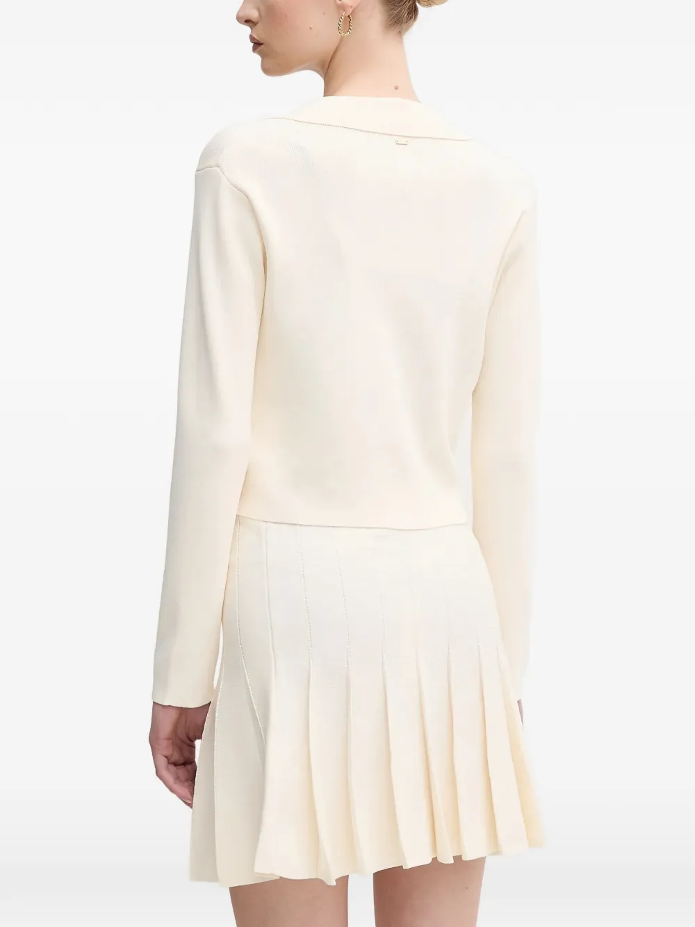  Gaudi Cropped Cardigan - Neutrals 