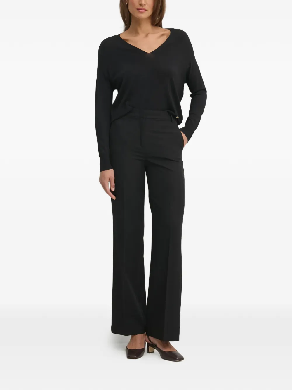  Gaudi V-neck Sweater - Black 