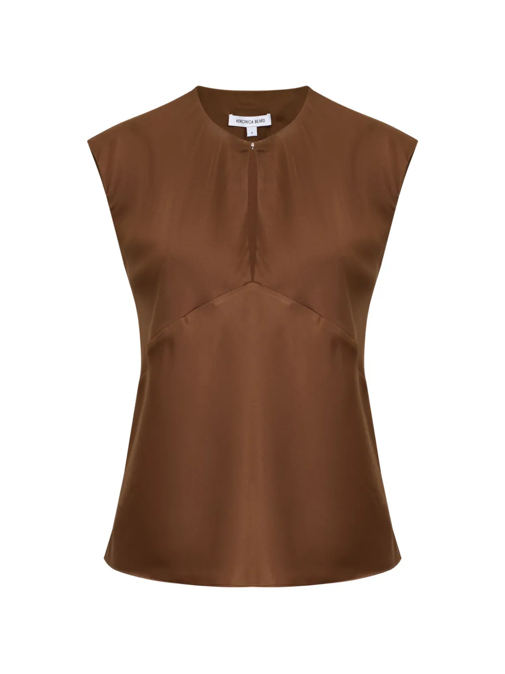 Veronica Beard Sparrow V-neck blouse - Braun