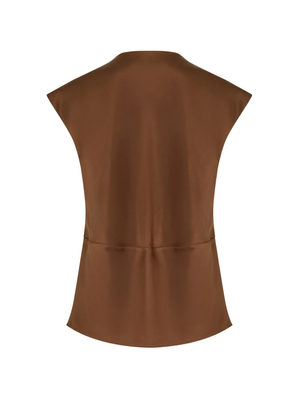 Veronica Beard Sparrow blouse met V-hals Bruin