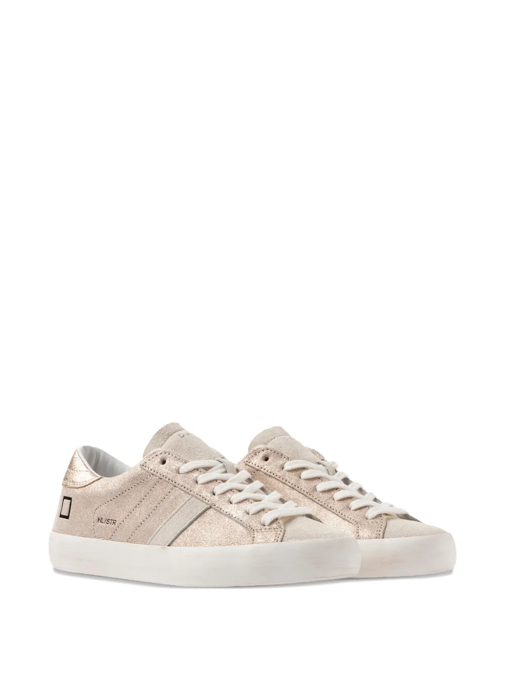 D.A.T.E. Hill sneakers met logodetail Goud