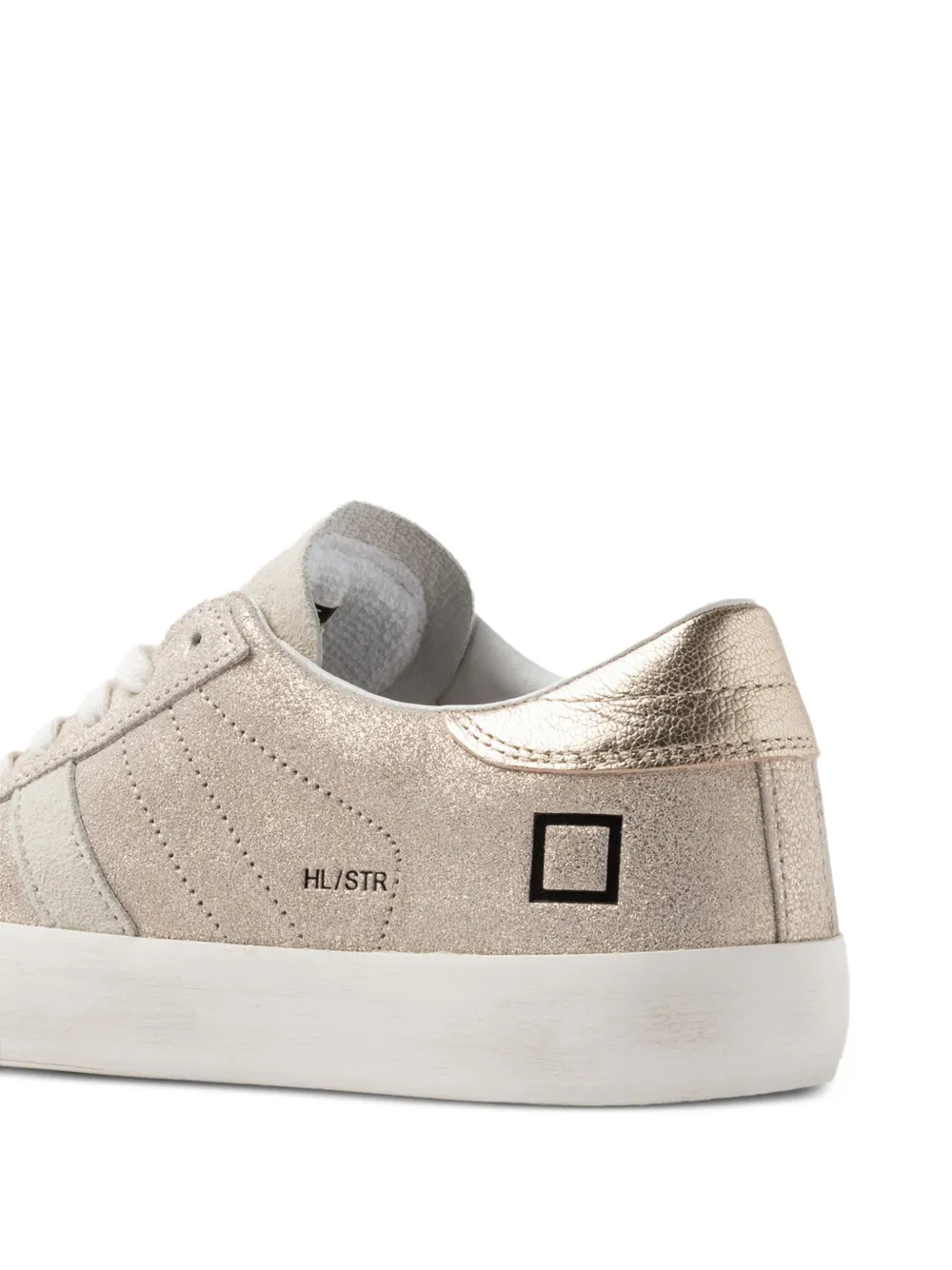 D.A.T.E. Hill sneakers met logodetail Goud