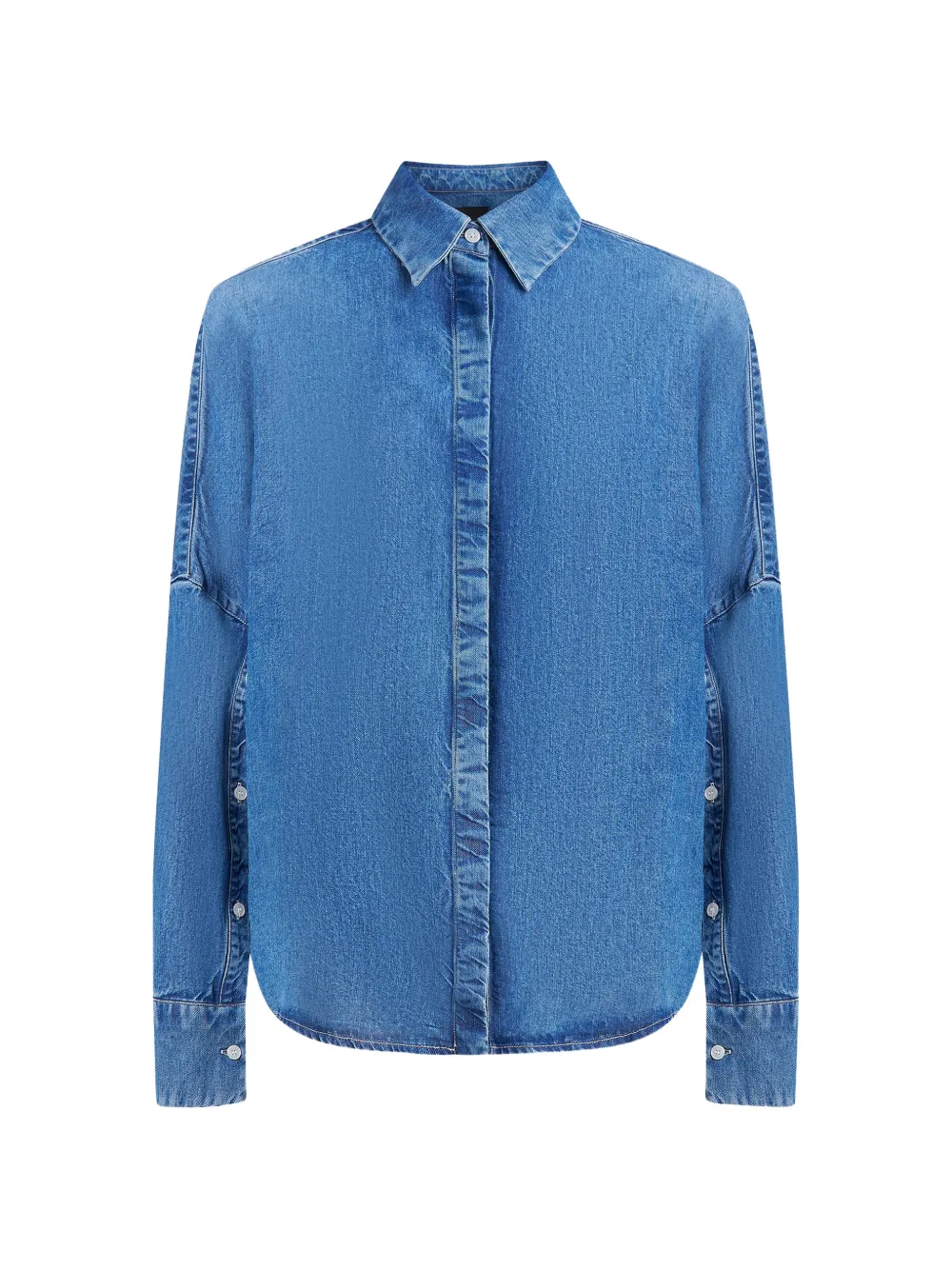 DONDUP buttoned shirt - Blu