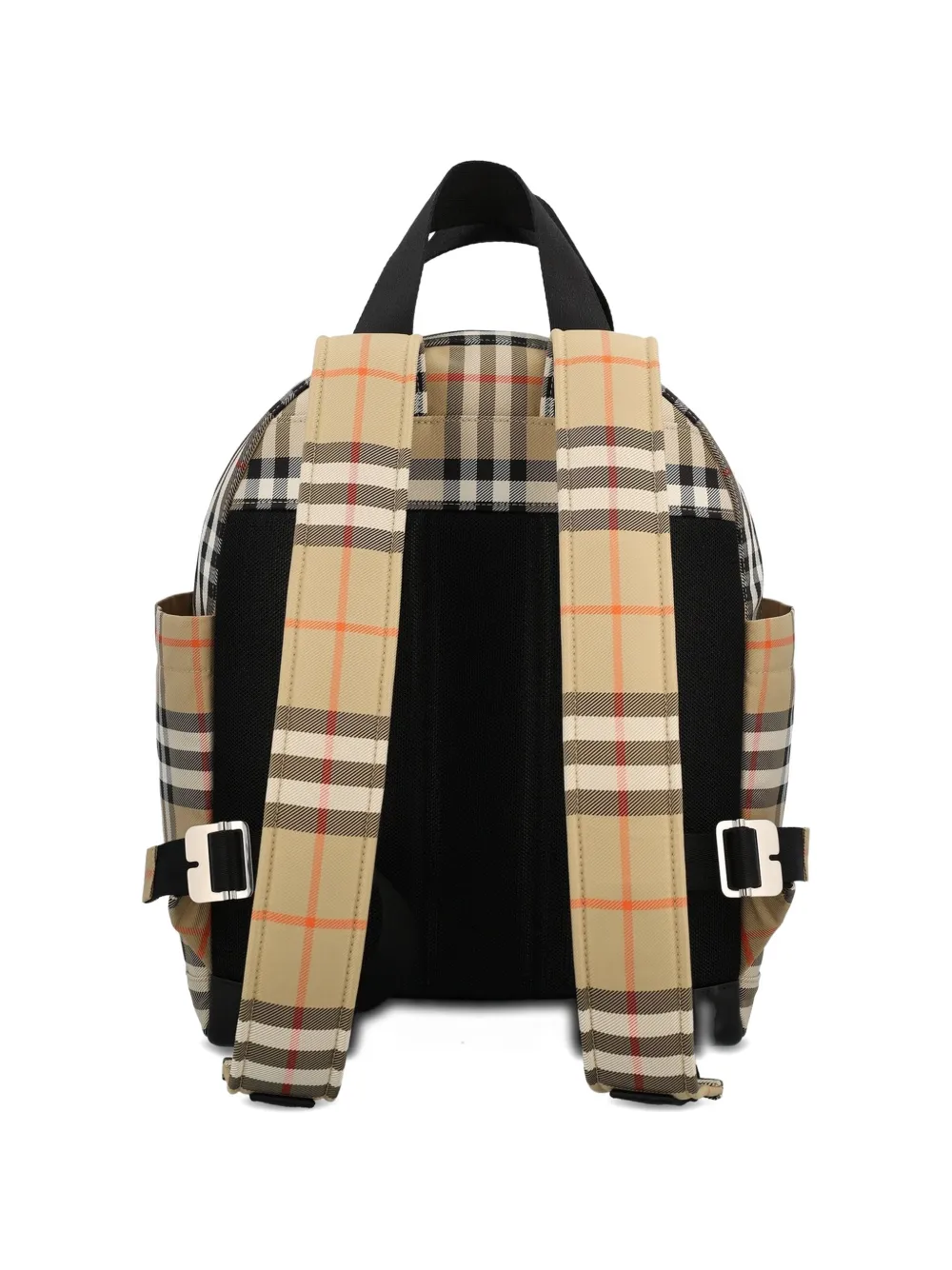  Burberry Kids Checked-pattern Backpack - Neutrals 