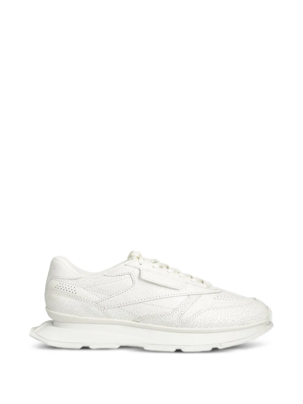 Reebok cracked-effect sneakers