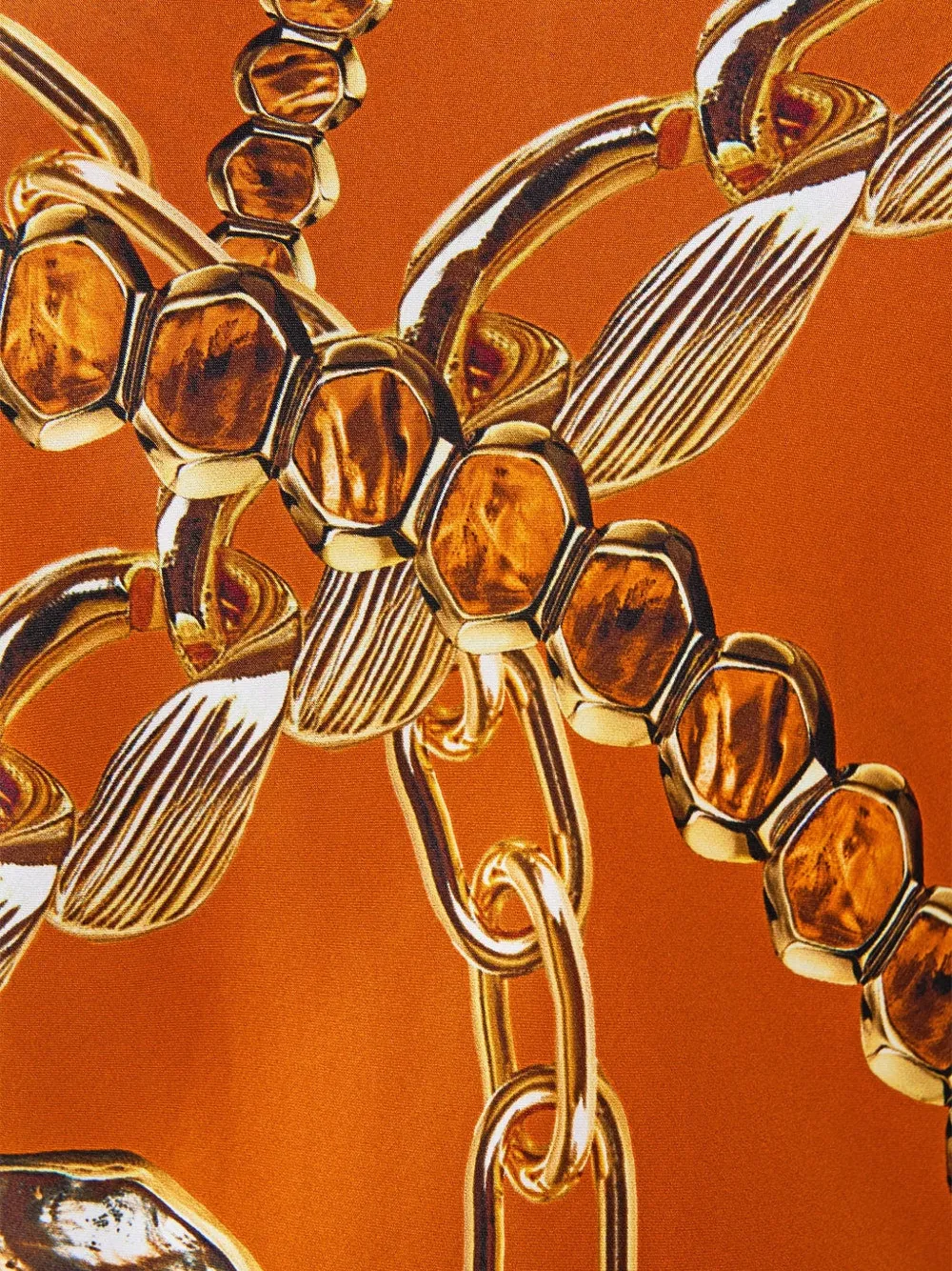 Camilla Onderjurk met halternek Oranje