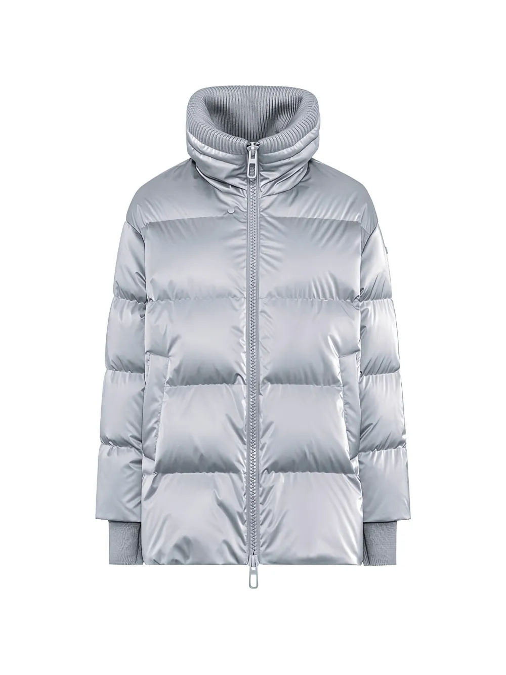 Duno double-zip puffer jacket - Argento