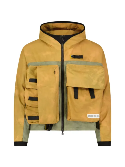 Mostly Heard Rarely Seen multi-pocket hooded jacket